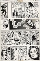 ROGERS, MARSHALL - Doctor Strange #48 pg 4, Strange stops a bank robbery & meets / intro Morgana Blessing Comic Art