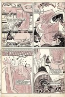 ROGERS, MARSHALL - Howard the Duck mag #4 large pg 49, Howard & Bev as Batman & Robin Comic Art