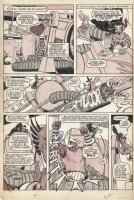 ROGERS, MARSHALL - Howard the Duck mag #4 large pg 53, Howard & Bev as Batman & Robin Comic Art