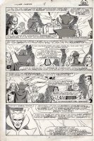 ROGERS, MARSHALL - Silver Surfer #4 pg 22, Collector, Grandmaster & 1st Elders of Universe Comic Art