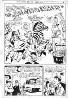 OKSNER, BOB / WALLY WOOD inks? - Jerry Lewis #118 pg 1 Splash - animals Comic Art