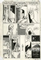 PEREZ, GEORGE - (Tales of New) Teen Titans #48 last pg, Raven & Jericho, 1984 Comic Art