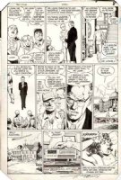 PEREZ, GEORGE - (Tales of New) Teen Titans #50 pg 6, Logan (Changling) preps Wonder-Girls' wedding, 1985 Comic Art