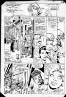 PEREZ, GEORGE - (Tales of New) Teen Titans #50 pg 11, Logan (Changling) & Kory (Starfire) Wonder-Girls' wedding, 1985 Comic Art