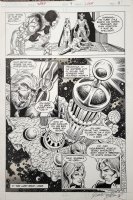 BRUNNER, FRANK - Warp #4 pg 11 - big panel - First Comics Comic Art
