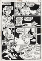 DeZUNIGA, TONY - Phantom Stranger #21 pg 5. Dr. 13 The Ghost-Breaker versus Medusa in:  Woman of Stone  Comic Art