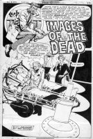 DeZUNIGA, TONY - House of Mystery #253 DC pg 1 Splash - host Cain & mad scientist Comic Art