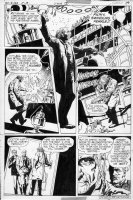 DeZUNIGA, TONY - House of Mystery #253 DC pg 3, mad scientist smashes lab Comic Art