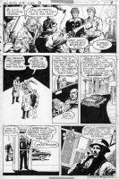 DeZUNIGA, TONY - House of Mystery #253 DC pg 5, mad scientist lab & telephone booth Comic Art