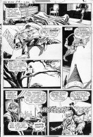DeZUNIGA, TONY - House of Mystery #253 DC pg 6, mad scientist lab & murder Comic Art