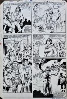 DeZUNIGA, TONY - Arak / Son of Thunder #40 pg 4, Arak healing song, Valda 1985 Comic Art