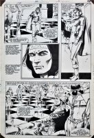 DeZUNIGA, TONY - Arak / Son of Thunder #40 pg 9, Arak Valda in human chess 1985 Comic Art