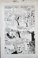 JURGENS, DAN - DC Challenge #6 pg 9, Jimmy Olsen, Adam Strange  Rip Hunter & Einstein Comic Art