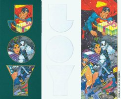 JURGENS, DAN / GIORDANO - DC Office X-mas card 1991 - Reference Comic Art