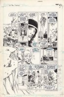 JURGENS, DAN - New Teen Titans #6 pg 8, 1984 Comic Art