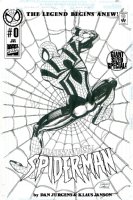 JURGENS, DAN / KLAUS JANSON -Sensational Spiderman #0 cover Comic Art