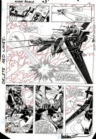 GARCIA-LOPEZ, JOSE LUIS - Atari Force #3 pg 11, Space Battle Comic Art