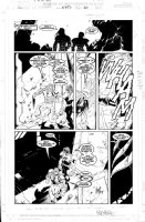 MADUREIRA, JOE / TOWNSEND - Uncanny X-Men #342 pg 20, Gambit & Joseph / Magneto Comic Art