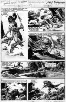 BUSCEMA, JOHN - Savage Sword Conan #98 pg 27 Comic Art