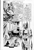 PETERSON, BRANDON - Magneto Rex #1 pg 20,  Rogue flies  Comic Art