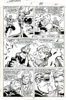 MILGROM, AL - Avengers West Coast #2 pg 19, Wonder Man trapped with Pym -  Comic Art