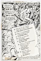 MILGROM, AL - Forbidden Tales of Dark Mansion #14 last pg Splash, Witch of Dark Mansion pet jokes 1973 Comic Art