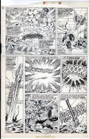 RON WILSON - What If? v.2 #1 pg 2, team  Avengers lost evolutionary war 1989 Comic Art