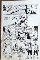 MCDONNELL, LUKE - Jim Starlin' Dreadstar #35 pg 14  Dreadstar fights Comic Art