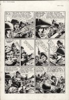 RIC ESTRADA / HARVEY KURTZMAN layouts - Two-Fisted Tales #30 pg 2,   Bunker  American soldiers in Korea War 1952 Comic Art