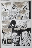 KUPPERBERG, ALAN - Amazing Spider-Man #285 pg 19, Gang War  Black Spidey /  Hammer Head Comic Art