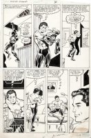 SAVIUK, ALEX - Amazing Spider-Man #297 pg 21, Black Spidey & Peter Parker - Pre-Todd McFarlane Comic Art