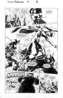 BACHALO, CHRIS - Sinister Spiderman #4 pg  New Venom / Scorpion & poodle Comic Art