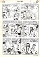 SCHAFFENBERGER, KURT - Superman's Lois Lane #37 pg 7, Superman, Lois, Leonardo & Lana as Lucrezia Borgia 1962 Comic Art