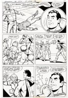 SCHAFFENBERGER, KURT - Shazam #31 pg 14, Capt Marvel & 1st revival of Golden-age Minute Man 1977 Comic Art