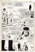 LaROCQUE, GREG - Powerman & Iron Fist #111 pg 11, Luke Cage gets suited up! Comic Art