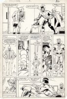 LaROCQUE, GREG - Powerman & Iron Fist #111 pg 12, Luke Cage faces hero-kid Comic Art