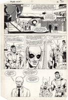 LaROCQUE, GREG - Powerman & Iron Fist #112 last pg, Iron Fist & Luke Cage at airplane Comic Art