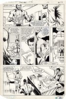 LaROCQUE, GREG - Powerman & Iron Fist #112 pg 12, Luke Cage meets tax man Comic Art
