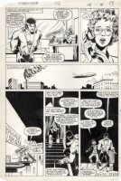 LaROCQUE, GREG - Powerman & Iron Fist #112 pg 14, Luke Cage at the office Comic Art