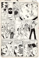LaROCQUE, GREG - Powerman & Iron Fist #91 pg 19, Iron Fist & Luke Cage uses power Comic Art