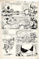 LaROCQUE, GREG - Powerman & Iron Fist #125 pg 11, Iron Fist fights for life - Death Issue Comic Art