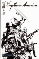 LEE, JAE - Captain America V2 #16 1st cover, Cap & Commandos / published as pinup Comic Art