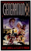 LAGO, RAY - Generation X  Novel, lrg cover painting, White Queen's nightmare 1997 Comic Art