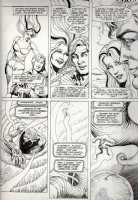 MANDRAKE, TOM / Alfredo Alcala - Swamp Thing #78 lrg pg 8, Abby & Alec & Swampy goes to embryo Comic Art
