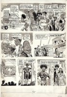 ANDRU, ROSS / ESPOSITO - Up Your Nose mag. #2 pg 4 of 4 Ace of Spades  Superhero '72 Comic Art