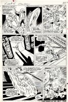 ROTH, WERNER / DICK AYERS - Uncanny X-Men #25 pg 16, Ice Man in action & defeated Comic Art
