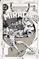 ROGERS, MARSHALL - Mr Miracle #19 cover, 1st Issue relaunch, MM to save Big Barda, Sept 1977 Comic Art