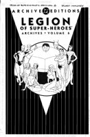 IMMONEN, STUART - Legion of Super-Heroes Archive #6 cover, All Legion members from late 1960's! 1996 Comic Art