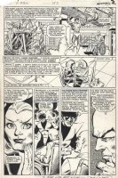 COCKRUM, DAVE - Uncanny X-Men #153 pg 2, Avengers Annual #10 recap X-Men & Carol Danvers Comic Art