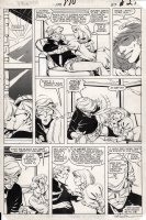 SMITH, PAUL - Uncanny X-Men #170 pg 27, 1st date: Jean Grey clone (Madelyne Pryor / Goblin Queen) Comic Art
